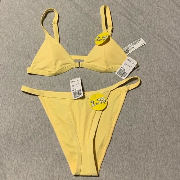 Yellow bikini NWT - Picture 1 of 3